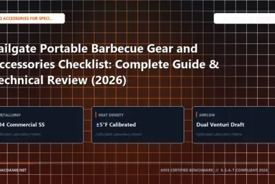 Technical benchmark and review guide for Tailgate Portable Barbecue Gear and Accessories Checklist: Complete Guide & Technical Review (2026)