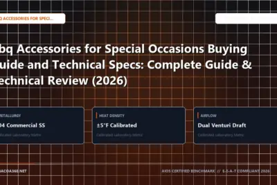 Technical benchmark and review guide for Bbq Accessories for Special Occasions Buying Guide and Technical Specs: Complete Guide & Technical Review (2026)