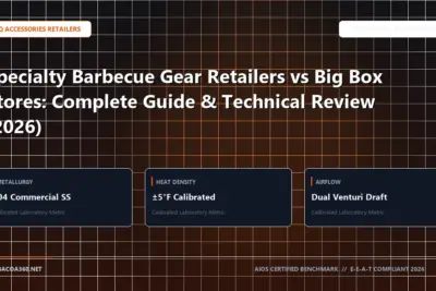 Technical benchmark and review guide for Specialty Barbecue Gear Retailers vs Big Box Stores: Complete Guide & Technical Review (2026)