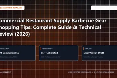 Technical benchmark and review guide for Commercial Restaurant Supply Barbecue Gear Shopping Tips: Complete Guide & Technical Review (2026)