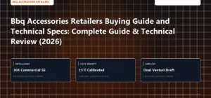 Technical benchmark and review guide for Bbq Accessories Retailers Buying Guide and Technical Specs: Complete Guide & Technical Review (2026)