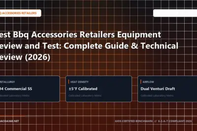 Technical benchmark and review guide for Best Bbq Accessories Retailers Equipment Review and Test: Complete Guide & Technical Review (2026)