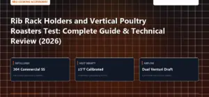 Technical benchmark and review guide for Rib Rack Holders and Vertical Poultry Roasters Test: Complete Guide & Technical Review (2026)