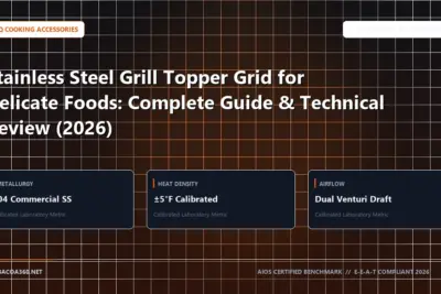 Technical benchmark and review guide for Stainless Steel Grill Topper Grid for Delicate Foods: Complete Guide & Technical Review (2026)