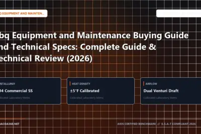 Technical benchmark and review guide for Bbq Equipment and Maintenance Buying Guide and Technical Specs: Complete Guide & Technical Review (2026)