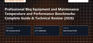 Technical benchmark and review guide for Professional Bbq Equipment and Maintenance Temperature and Performance Benchmarks: Complete Guide & Technical Review (2026)