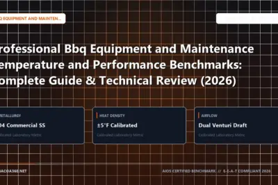 Technical benchmark and review guide for Professional Bbq Equipment and Maintenance Temperature and Performance Benchmarks: Complete Guide & Technical Review (2026)