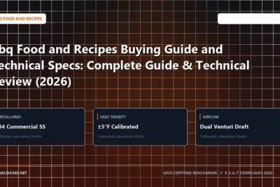 Technical benchmark and review guide for Bbq Food and Recipes Buying Guide and Technical Specs: Complete Guide & Technical Review (2026)