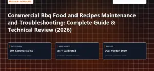 Technical benchmark and review guide for Commercial Bbq Food and Recipes Maintenance and Troubleshooting: Complete Guide & Technical Review (2026)