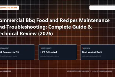 Technical benchmark and review guide for Commercial Bbq Food and Recipes Maintenance and Troubleshooting: Complete Guide & Technical Review (2026)