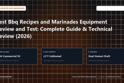 Technical benchmark and review guide for Best Bbq Recipes and Marinades Equipment Review and Test: Complete Guide & Technical Review (2026)