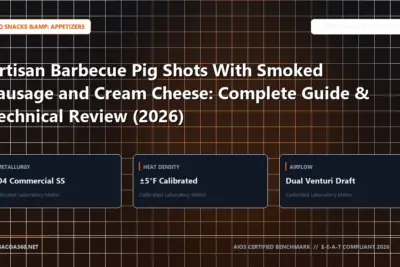 Technical benchmark and review guide for Artisan Barbecue Pig Shots With Smoked Sausage and Cream Cheese: Complete Guide & Technical Review (2026)