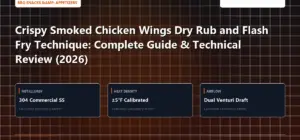 Technical benchmark and review guide for Crispy Smoked Chicken Wings Dry Rub and Flash Fry Technique: Complete Guide & Technical Review (2026)