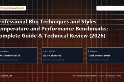 Technical benchmark and review guide for Professional Bbq Techniques and Styles Temperature and Performance Benchmarks: Complete Guide & Technical Review (2026)