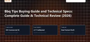 Technical benchmark and review guide for Bbq Tips Buying Guide and Technical Specs: Complete Guide & Technical Review (2026)
