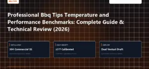 Technical benchmark and review guide for Professional Bbq Tips Temperature and Performance Benchmarks: Complete Guide & Technical Review (2026)