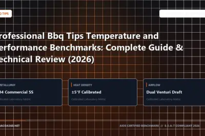 Technical benchmark and review guide for Professional Bbq Tips Temperature and Performance Benchmarks: Complete Guide & Technical Review (2026)