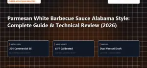 Technical benchmark and review guide for Parmesan White Barbecue Sauce Alabama Style: Complete Guide & Technical Review (2026)