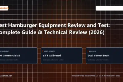 Technical benchmark and review guide for Best Hamburger Equipment Review and Test: Complete Guide & Technical Review (2026)