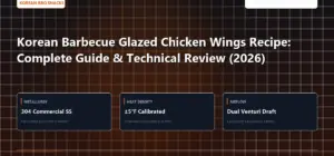 Technical benchmark and review guide for Korean Barbecue Glazed Chicken Wings Recipe: Complete Guide & Technical Review (2026)