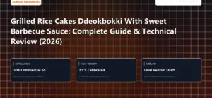Technical benchmark and review guide for Grilled Rice Cakes Ddeokbokki With Sweet Barbecue Sauce: Complete Guide & Technical Review (2026)