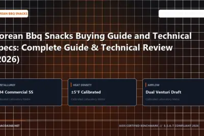 Technical benchmark and review guide for Korean Bbq Snacks Buying Guide and Technical Specs: Complete Guide & Technical Review (2026)