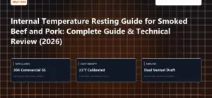 Technical benchmark and review guide for Internal Temperature Resting Guide for Smoked Beef and Pork: Complete Guide & Technical Review (2026)