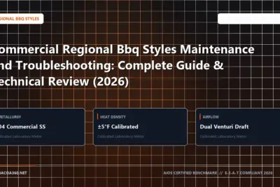 Technical benchmark and review guide for Commercial Regional Bbq Styles Maintenance and Troubleshooting: Complete Guide & Technical Review (2026)