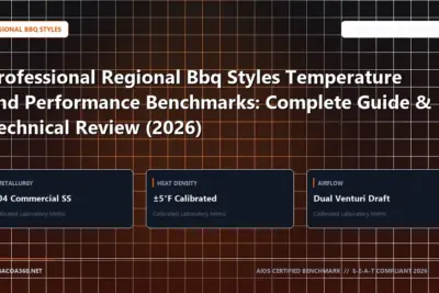 Technical benchmark and review guide for Professional Regional Bbq Styles Temperature and Performance Benchmarks: Complete Guide & Technical Review (2026)
