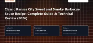 Technical benchmark and review guide for Classic Kansas City Sweet and Smoky Barbecue Sauce Recipe: Complete Guide & Technical Review (2026)