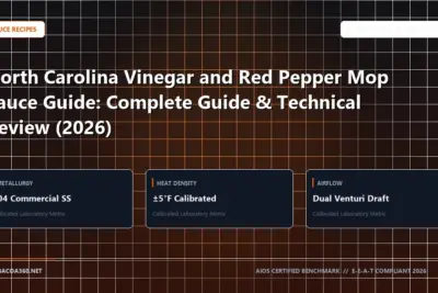 Technical benchmark and review guide for North Carolina Vinegar and Red Pepper Mop Sauce Guide: Complete Guide & Technical Review (2026)