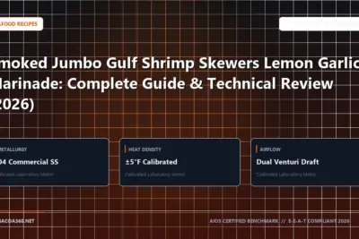 Technical benchmark and review guide for Smoked Jumbo Gulf Shrimp Skewers Lemon Garlic Marinade: Complete Guide & Technical Review (2026)