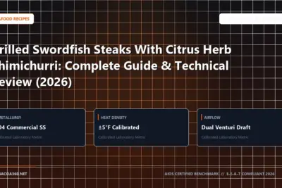 Technical benchmark and review guide for Grilled Swordfish Steaks With Citrus Herb Chimichurri: Complete Guide & Technical Review (2026)