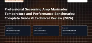 Technical benchmark and review guide for Professional Seasoning Amp Marinades Temperature and Performance Benchmarks: Complete Guide & Technical Review (2026)