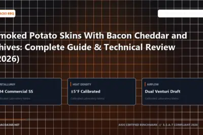 Technical benchmark and review guide for Smoked Potato Skins With Bacon Cheddar and Chives: Complete Guide & Technical Review (2026)