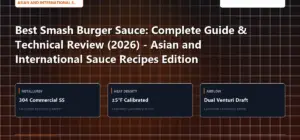 Technical benchmark and review guide for Best Smash Burger Sauce: Complete Guide & Technical Review (2026) - Asian and International Sauce Recipes Edition