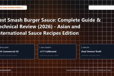 Technical benchmark and review guide for Best Smash Burger Sauce: Complete Guide & Technical Review (2026) - Asian and International Sauce Recipes Edition