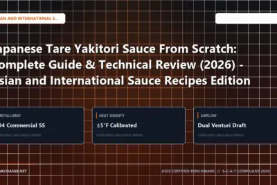 Technical benchmark and review guide for Japanese Tare Yakitori Sauce From Scratch: Complete Guide & Technical Review (2026) - Asian and International Sauce Recipes Edition