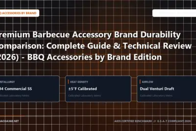 Technical benchmark and review guide for Premium Barbecue Accessory Brand Durability Comparison: Complete Guide & Technical Review (2026) - BBQ Accessories by Brand Edition
