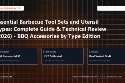 Technical benchmark and review guide for Essential Barbecue Tool Sets and Utensil Types: Complete Guide & Technical Review (2026) - BBQ Accessories by Type Edition