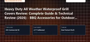 Technical benchmark and review guide for Heavy Duty All Weather Waterproof Grill Covers Review: Complete Guide & Technical Review (2026) - BBQ Accessories for Outdoor Use Edition