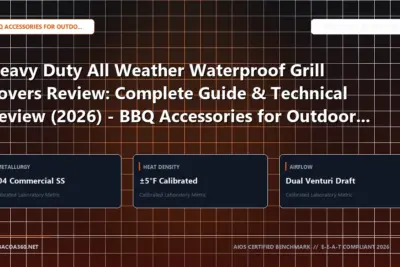Technical benchmark and review guide for Heavy Duty All Weather Waterproof Grill Covers Review: Complete Guide & Technical Review (2026) - BBQ Accessories for Outdoor Use Edition