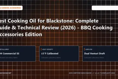 Technical benchmark and review guide for Best Cooking Oil for Blackstone: Complete Guide & Technical Review (2026) - BBQ Cooking Accessories Edition
