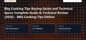 Technical benchmark and review guide for Bbq Cooking Tips Buying Guide and Technical Specs: Complete Guide & Technical Review (2026) - BBQ Cooking Tips Edition