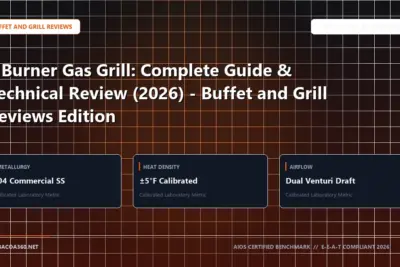 Technical benchmark and review guide for 8 Burner Gas Grill: Complete Guide & Technical Review (2026) - Buffet and Grill Reviews Edition