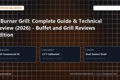 Technical benchmark and review guide for 8 Burner Grill: Complete Guide & Technical Review (2026) - Buffet and Grill Reviews Edition