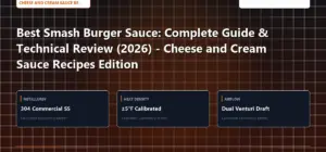 Technical benchmark and review guide for Best Smash Burger Sauce: Complete Guide & Technical Review (2026) - Cheese and Cream Sauce Recipes Edition