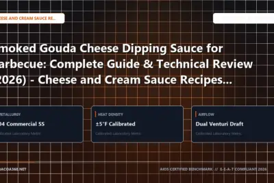 Technical benchmark and review guide for Smoked Gouda Cheese Dipping Sauce for Barbecue: Complete Guide & Technical Review (2026) - Cheese and Cream Sauce Recipes Edition