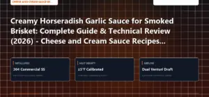 Technical benchmark and review guide for Creamy Horseradish Garlic Sauce for Smoked Brisket: Complete Guide & Technical Review (2026) - Cheese and Cream Sauce Recipes Edition