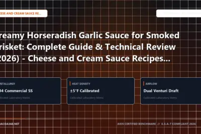 Technical benchmark and review guide for Creamy Horseradish Garlic Sauce for Smoked Brisket: Complete Guide & Technical Review (2026) - Cheese and Cream Sauce Recipes Edition